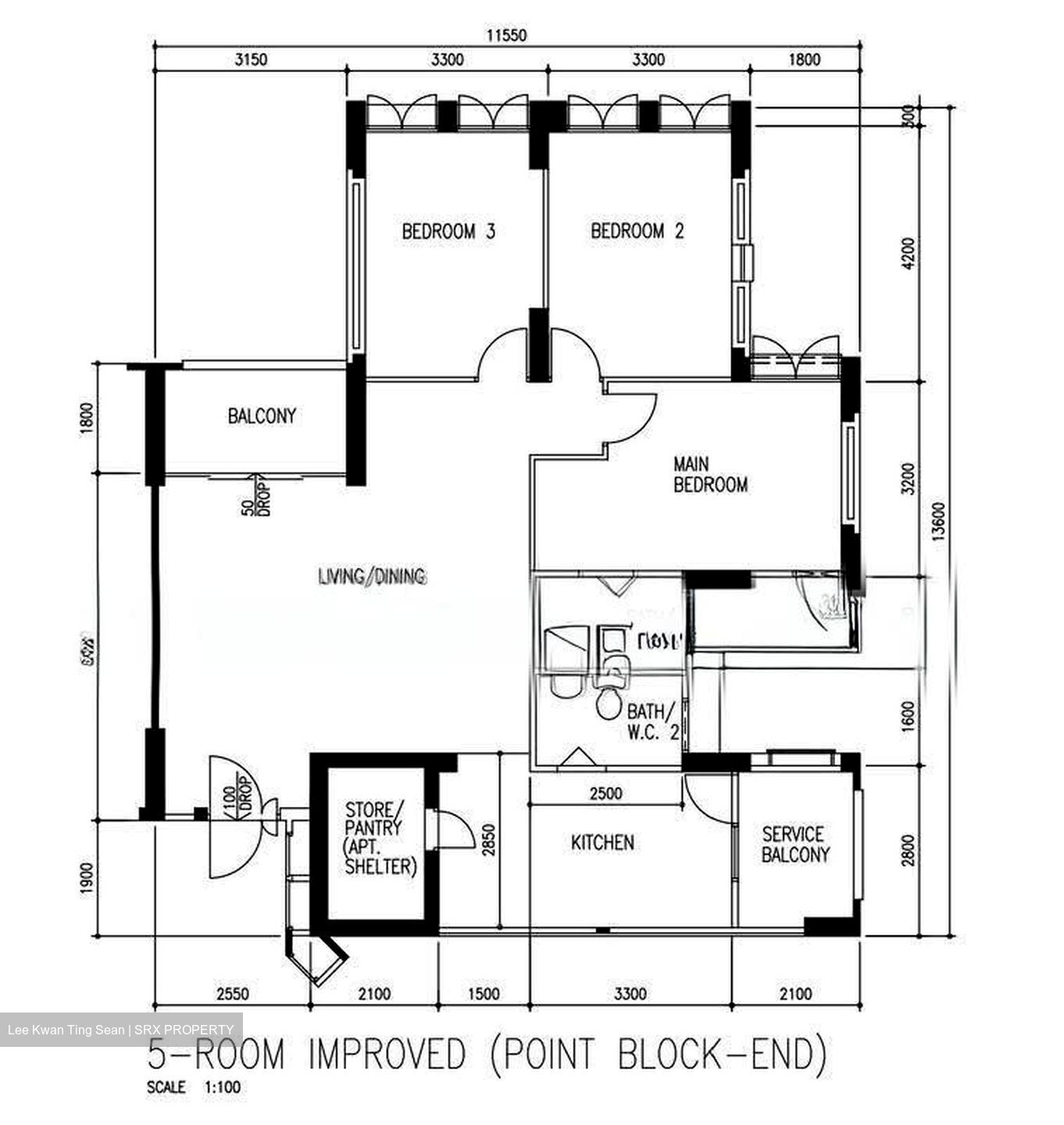 Blk 957 Hougang Street 91 (Hougang), HDB 5 Rooms #616902851